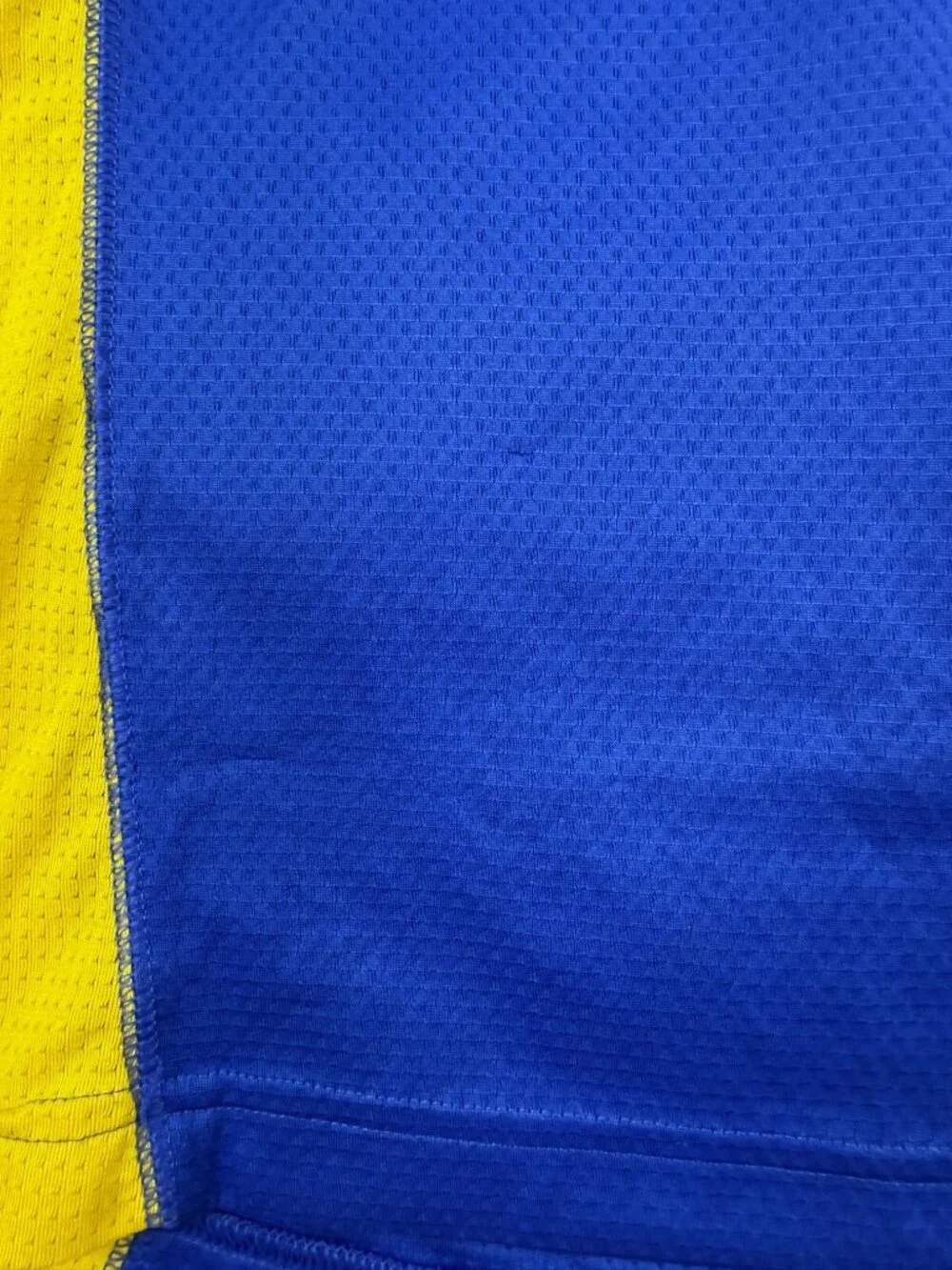Adidas Response 2012 Boston Marathon Long Sleeve Shirt Blue Yellow Men's Size M